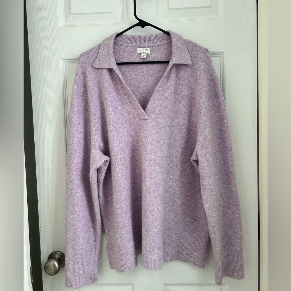 J. Crew Soft Purple Sweater